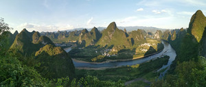 城中心/象鼻山/两江四湖游记图文-广西之旅—到桂林绕龙胜回阳朔