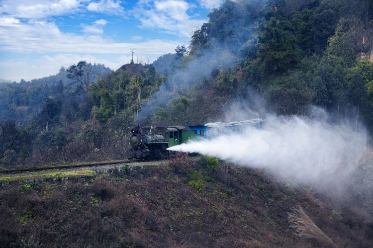 Jiayang Steam Train