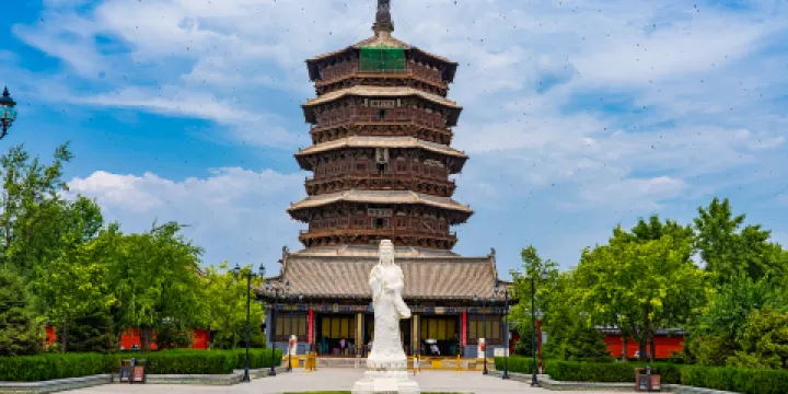 應縣木塔景區-佛宮寺