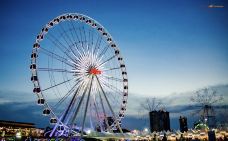 曼谷夜市摩天轮-曼谷-hiluoling