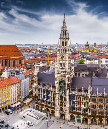 9D8N • Frankfurt - Strasbourg - Kempten - Munich - Nuremberg