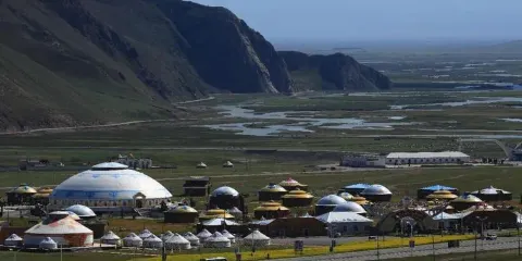 和靜縣艾蓉塔拉風情園