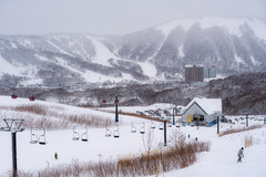 日本游记图片] 我在日本北海道留寿都学滑雪就是这样选择雪道的！【第一弹】