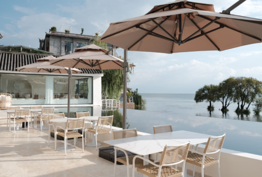 阿凯缇娅·安止樱落海景度假酒店·一间海景餐厅(双廊店)