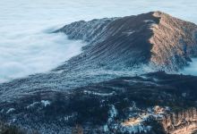 峨眉山涧云中花岭景点图片