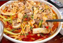 柳州美食图片-凉拌牛杂