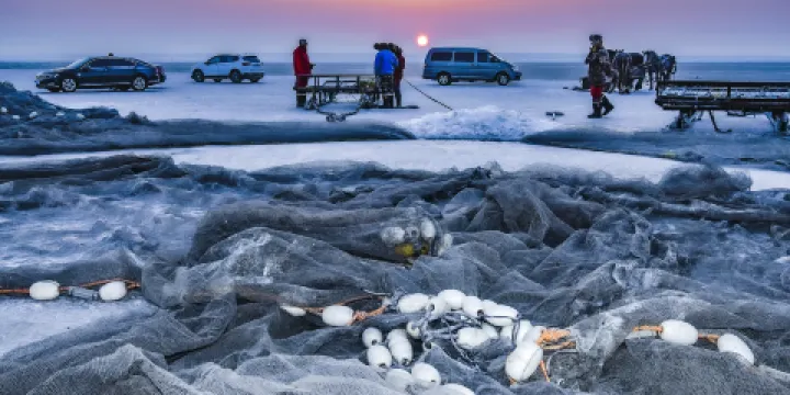 查幹湖北湖漁場