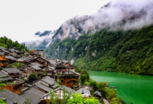 重庆乌江龚滩旅游度假区景点图片