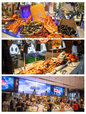 三亚美食!三亚大东海酒店的万圣节 2020!