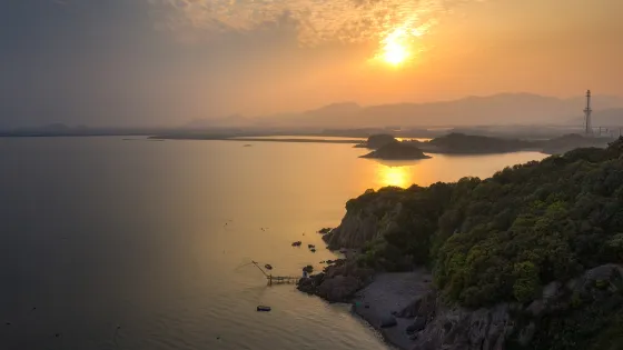 寧波春曉洋沙山