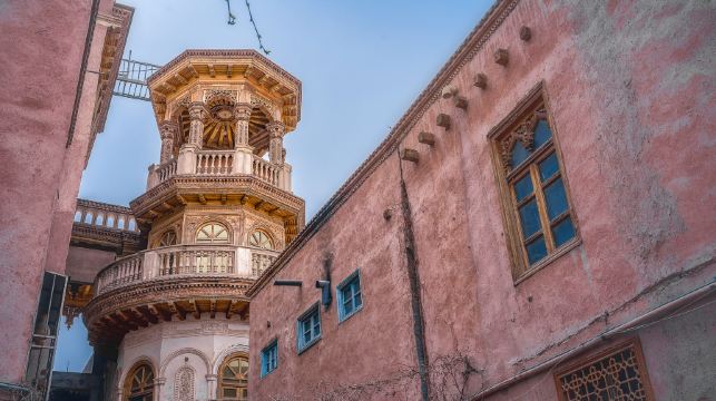 喀什古城景区-空中花园