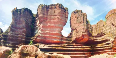 酉陽紅石林景區