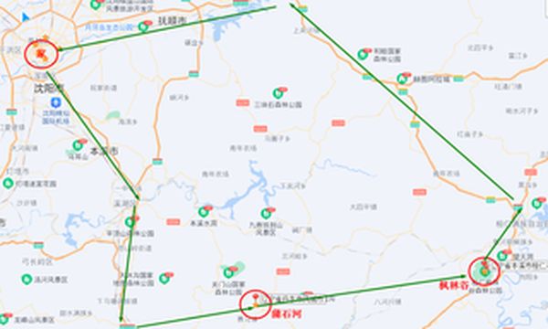 辽宁省内周末自驾两日游---蒲石河+枫林谷