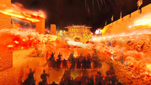 《复活的军团》演出