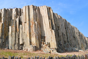 即墨区游记图文-青岛即墨马山石林一日游；世界柱状节理石柱三大奇观之一