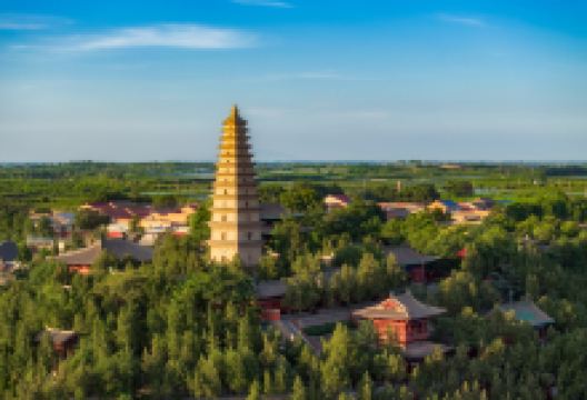 普救寺景点图片