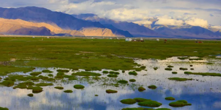 帕米爾金草灘-觀景台