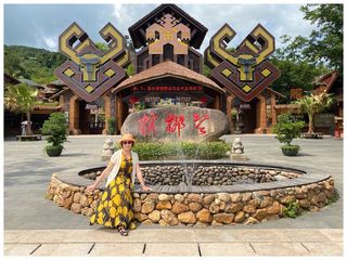 海南的冬天不仅是海天一色,还有绿意盎然的槟榔谷