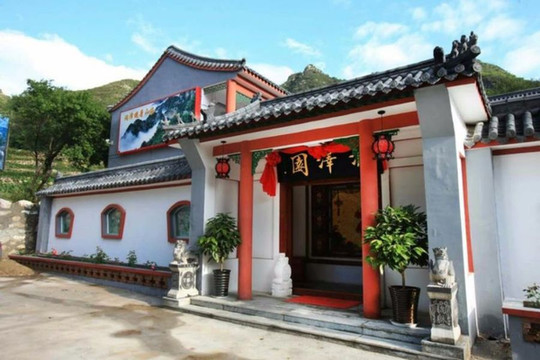 保定白石山-古典的徽派四合院民宿-太适合度假