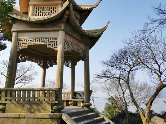 嘉兴2022年初春:乍浦外蒲山-观音禅院-文涛亭-护国寺-骑龙山行迹