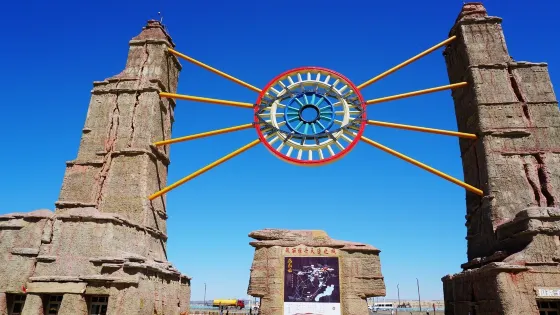 世界魔鬼城-獅身人面像