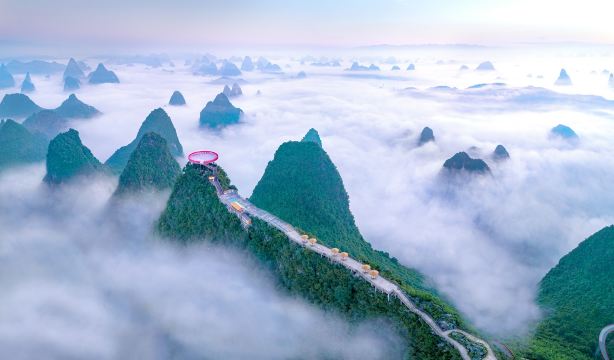 阳朔如意峰索道景区