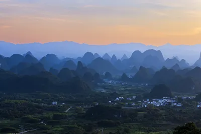 千里江山图大型水墨画打卡地