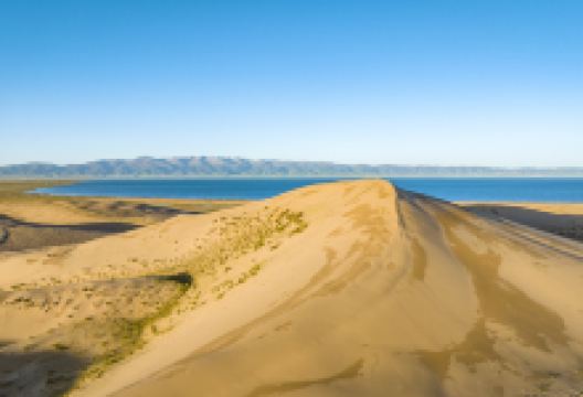 青海湖金沙湾自然保护区景点图片
