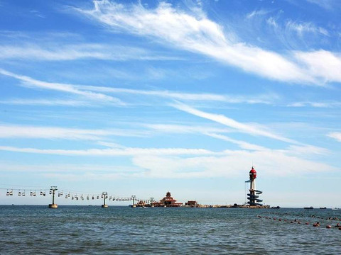 綠屋紅瓦，秦皇島南戴河爆火的海軒賓館，今夏一定要去一次。