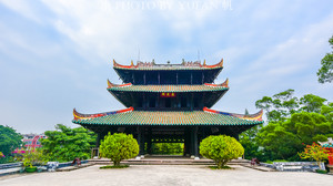 容县游记图文-广西有座四柱悬空的奇楼，与岳阳楼藤王阁齐名，已有400多年历史