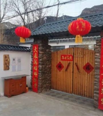 张坊镇游记图文-北京十渡初晴喜雨民宿，宁静致远的山景，还有恒温泳池和私汤！