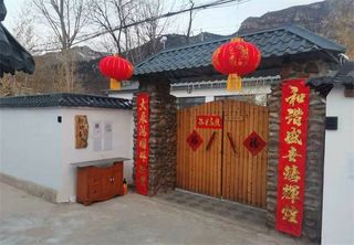 北京十渡初晴喜雨民宿，宁静致远的山景，还有恒温泳池和私汤！