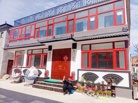 北京平谷京东大峡谷乾元老根据地民宿，农家饭光早餐就有12种！