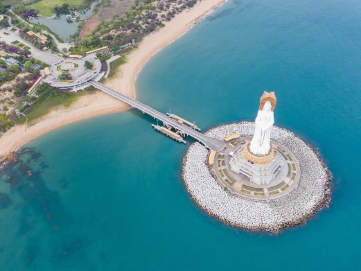 南山海上观音