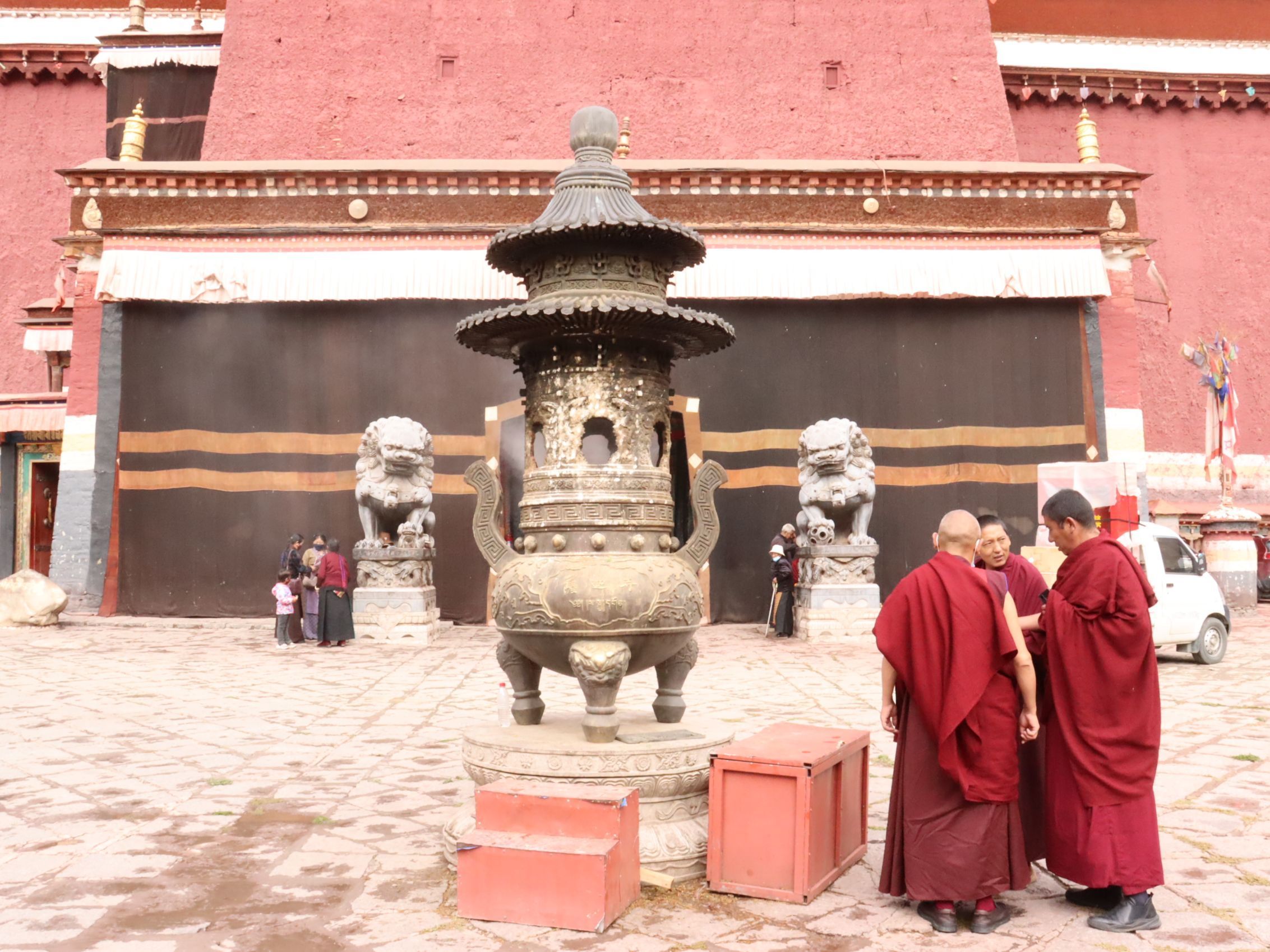 Tibet Shigatse Sakya Monastery