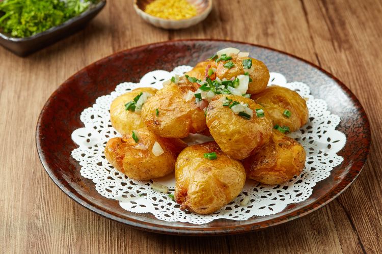 Baked potatoes
