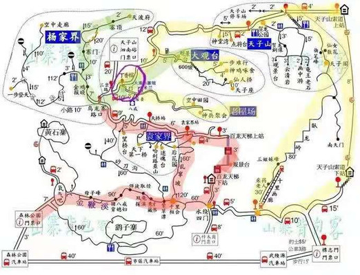 回忆游记 || 2017年带着小舒去张家界和华山