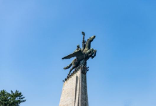 千里马铜像景点图片