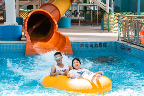夏日玩水好去处,宁波超大室内加室外水乐园,距杭州上海不到2小时