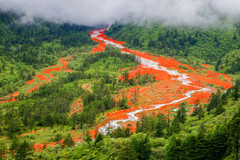 康定游记图片] 郑兴明：雅家埂红石滩