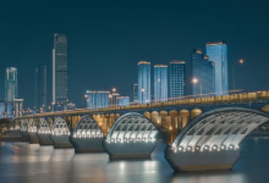 橘子洲大桥景点图片