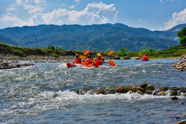 【国家AAA级景区】腾冲龙川江漂流景区