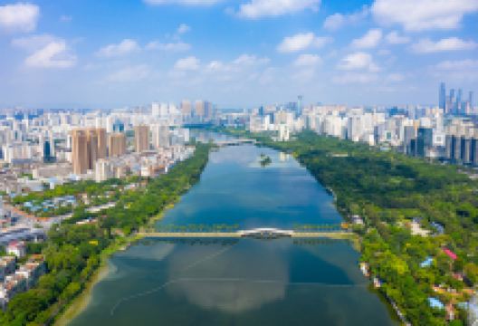 南湖公园景点图片