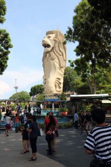 鱼尾狮公园-新加坡-莲子99