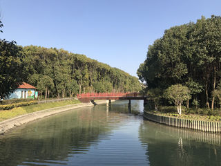 徒步淀山湖畔小渔村