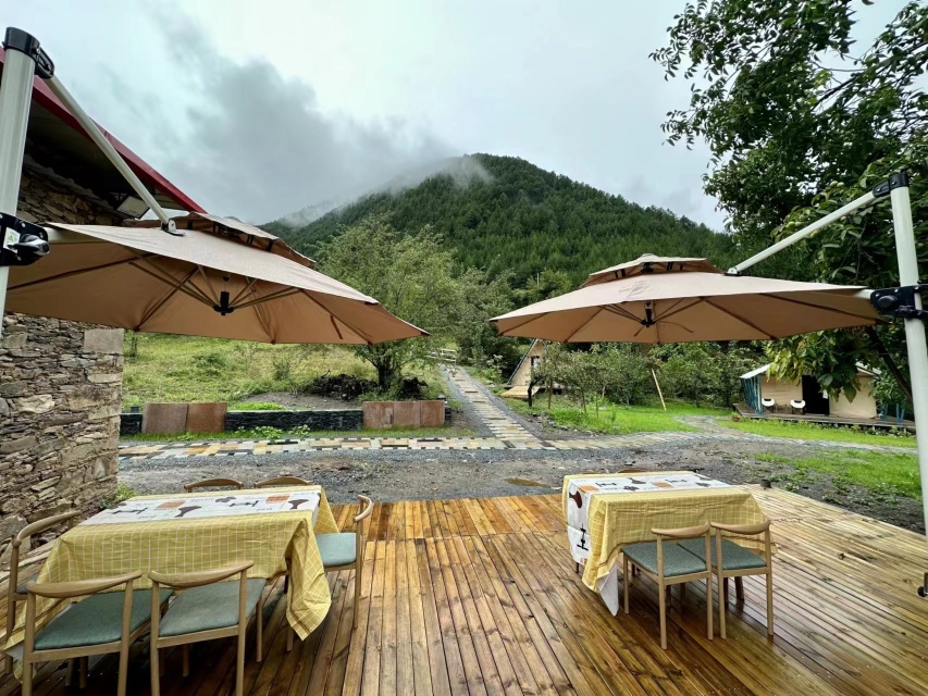 雅江木则溪畔民宿·餐厅餐厅图片