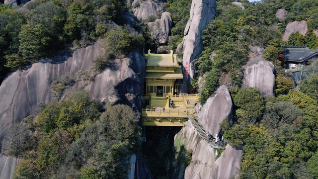 一石,一树,一片瓦,我在福建太姥山