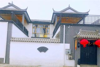 北京延庆井庄归去来栖民宿，特色陕南风格，山林环抱开窗见青山！