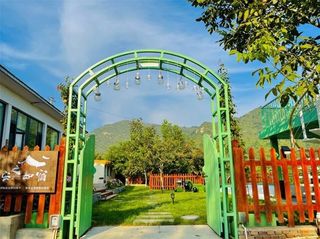 天津蓟县盘山安之如宿,山间果园泳池,翻版的“新西兰农场民宿”