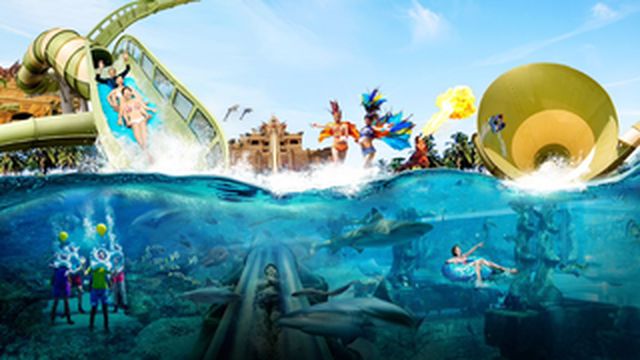 6月海南岛民关爱日——三亚亚特兰蒂斯水世界大酬宾